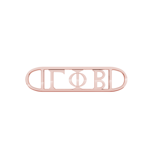 Gamma Phi Beta Aion Framed Bar Clasp
