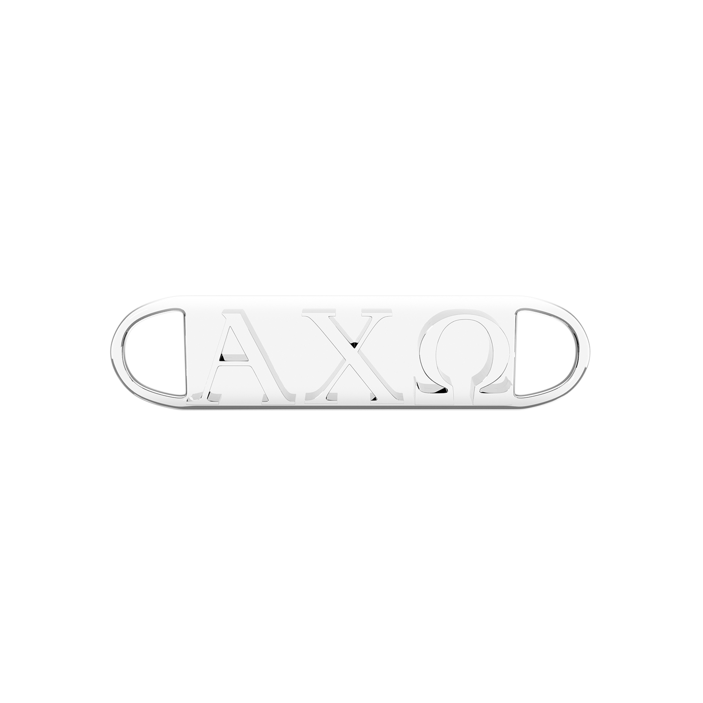 Alpha Chi Omega Aion Embossed Bar Clasp