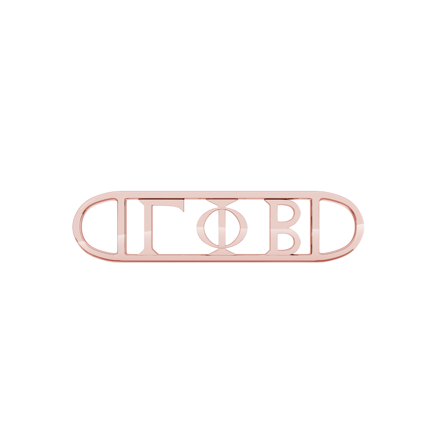 Gamma Phi Beta Aion Framed Bar Clasp