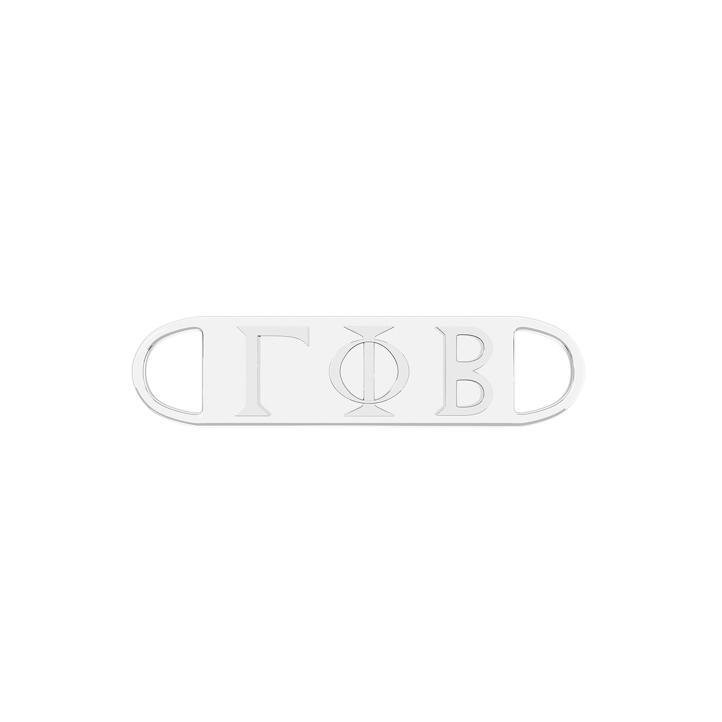 Gamma Phi Beta Aion Embossed Bar Clasp