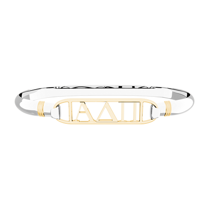 Alpha Delta Pi Aion Framed Bar Bangle Set