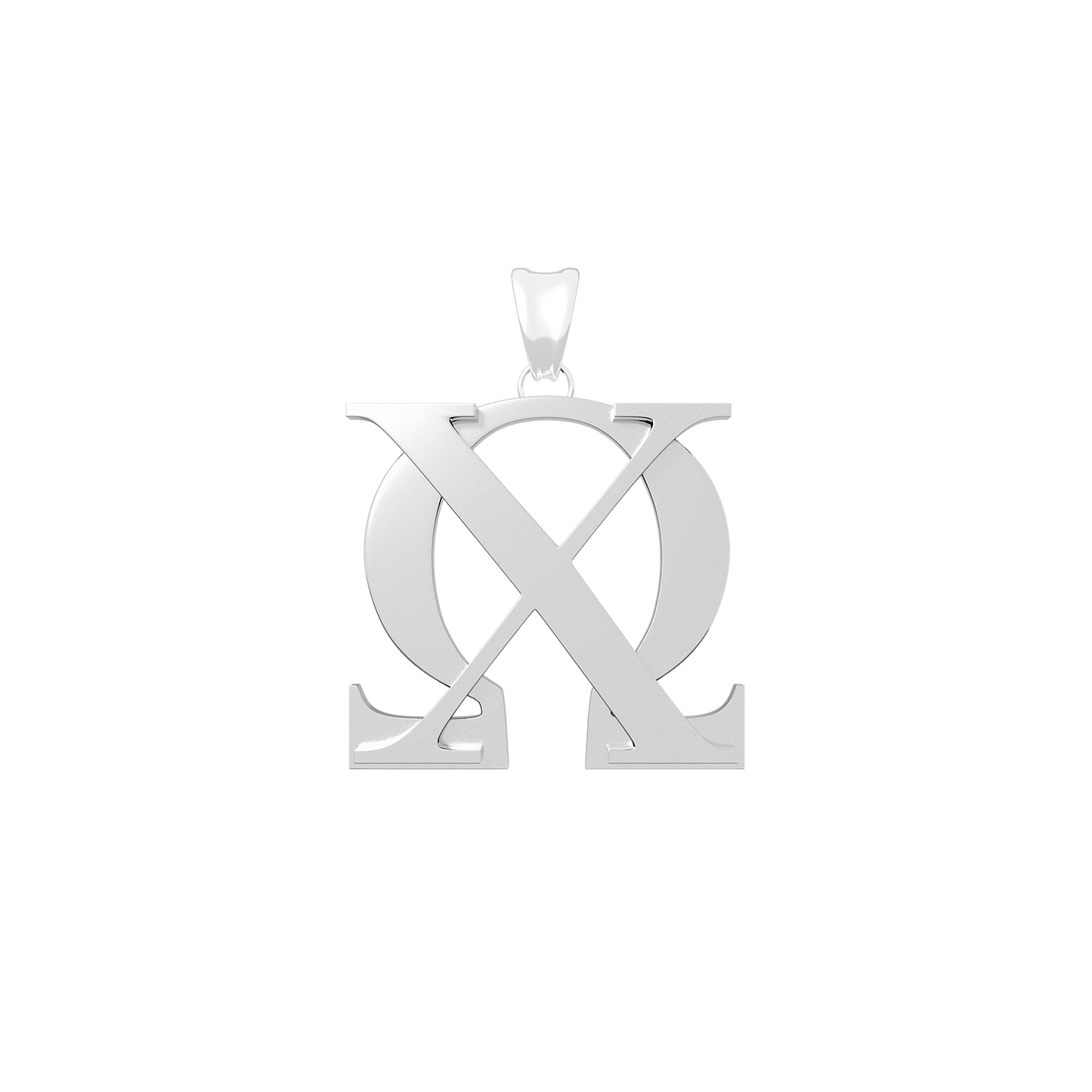 Chi Omega Letter Pendant