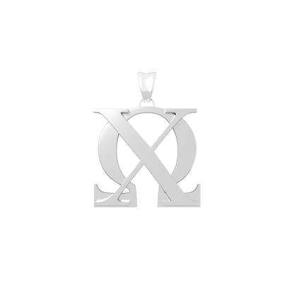 Chi Omega Letter Pendant