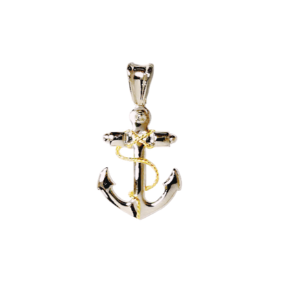 Delta Gamma Anchor Pendant