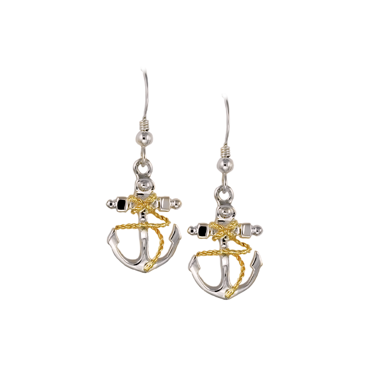 Delta Gamma Anchor Drop Earrings