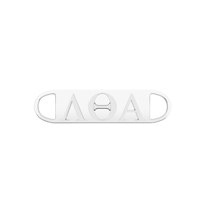 Lambda Theta Alpha Aion Embossed Bar Bangle