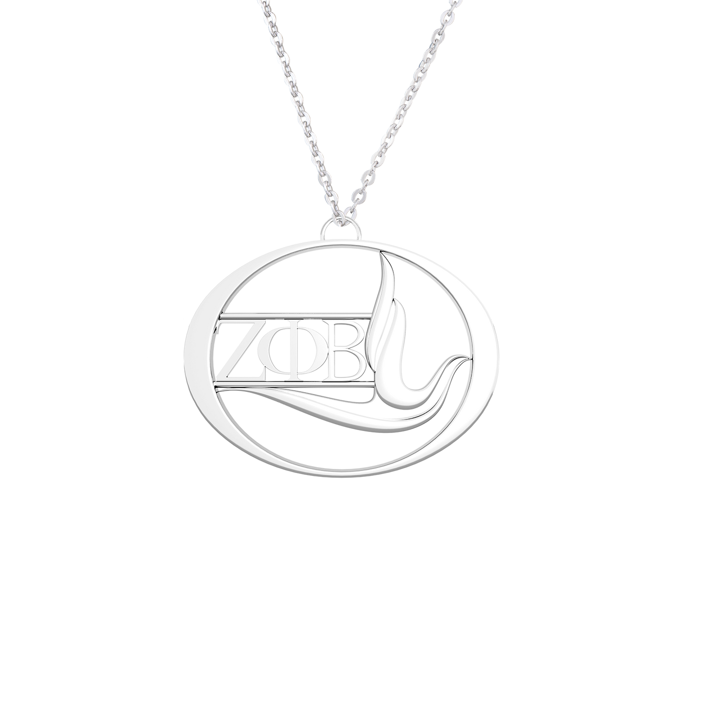 Zeta Phi Beta Resting Dove Luce Pendant