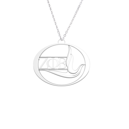 Zeta Phi Beta Resting Dove Luce Pendant